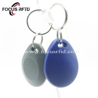 Wholesale Lf UHF Leather Key Fob Plastic Tags ABS Business Keychain Smart Cards