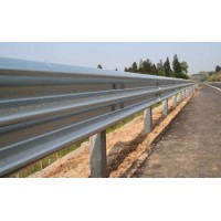 Roadway Safety Q235 Q345 Flex Beam Galvanized Steel Highway Guardrail