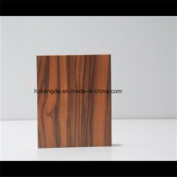 PVC Laminated Board 1220mmx2440mmx18mm 0.55 Density Red Wood Color