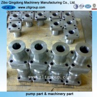 Sand Casting Customized Pump Flange in Stainless Steel /Carbon Steel CD4/316ss