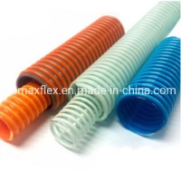 3/4"-8" Inch Flexible PVC Spiral Helix Water Pump Suction Hose