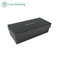 High Quality Custom Gold Hot Stamping Logo Gift Book Style Paper Box with EVA