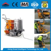 Hand-Guided Used Self-Propelled Thermoplastic Vibrating Convex Line Road Marking Machine