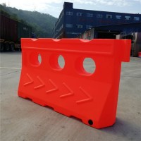 Red Rotational Plastic Water Filled Barriers Highway Barrier
