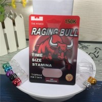 3D Ranging Bull 150K (single hole) Cards for Rhino Pills Packing