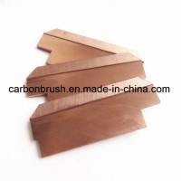 Current Collector Contact Shoe Copper Vane for Industry