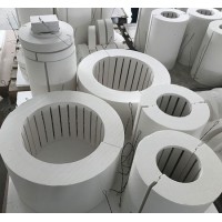 Special Shaped Vacuum Forming Fire Resistance Coil Fibercraft Ceramic Fiber Heaters Cylindrical for