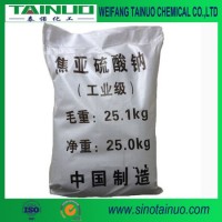 Sodium Metabisulfite Industrial Grade Used for Rubber Coagulator