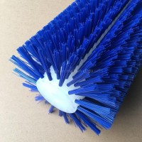 Cylindrical Blue Nylon Roller Rotary Brush