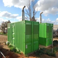 Container Silent 25-450kw Biogas Generator Set CHP Unit