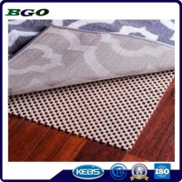 Eco-Friendly 400g/420g/440g White PVC Foam Carpet Underlay Non-Slip Mat