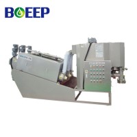 Sludge Dewatering Screw Press Machine Used in Oily Sludge Treatment