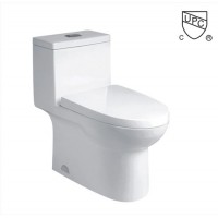 K-0324 White Cupc Siphonic One Piece Toilet with Top Push or Lateral in 1.28gpf or 4.8lgf
