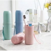 Creative Wheat Travel Mouth Cup Toothbrush Washing Cup Toothbrush Toothpaste Storage Box Portable To