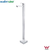 Watermark Hot Sale Square Floor Mountrd Bath Mixer with Shower