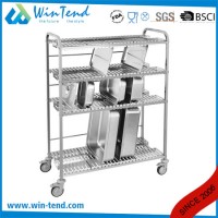 Restaurant Equipment Kitchen Storage Rack Trolley Cart for Gn Pan