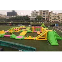 Commercial Small Inflatable Floating Water Park for Sea Water Swimming Pool