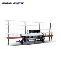 9motors Straight Line Beveling Grinding and Polishing Machine for Glass with Ce Qualification (JFB-2