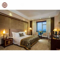Environmental Lacquer Antique Comfortable Bedroom Hotel Furniture