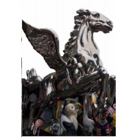 Flying Horse  Large Outdoor Sculpture Making and Interior Decoration Metal Decoration  Handicraft Ar