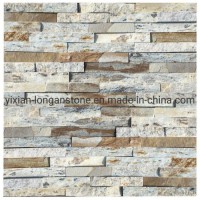 Mix Color Slate Wall Decoration Stacked Ledge Culture Stone for Wall Stone Panel
