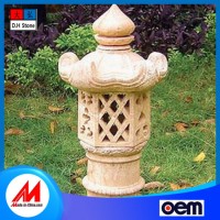Factory Outlet Store Novel Hot-Selling Stone Carving Lamppost