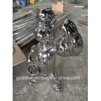 Stainless Steel Popeye  Metalwork  Can Be Plated. Professional Production of Metal Products Garden S