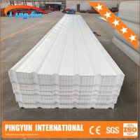 3 Layers PVC UPVC Plastic Corrugated Roofing Sheet