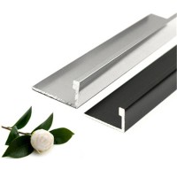Niu Yuan Aluminum Hardware Alu Extrusion Profiles Modern Kitchen Accessories Aluminum Tile Trim Prof