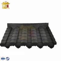 PVC Material Integrated Antique Eaves Tiles Good Quality Fashion Design