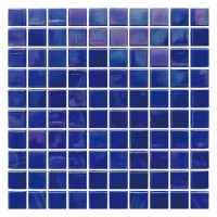 Navy Blue Recycle Glass Blue Mosaic Glass Tile Swimming Pool