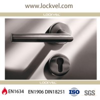 Door Hardware Lever European Style Door Handle Lock/Whole 304 Stainless Steel Lever Type Modern Desi