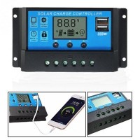 PWM 30A Solar Charge Controller for Solar Panel