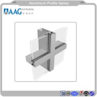 Aluminium Facade System Exterior Glazing Wall with Aluminium Panel