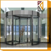 Commercial Building Three Wings Automatic Revolving Door