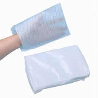 Disposable Medical Nonwoven Body Washing Gloves