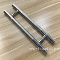 Shower Accessory Modern Design Stainless Steel Glass Door Handle