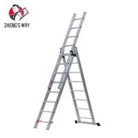 Mobile 10m Aluminum Cheap Ladder/Extension Ladders