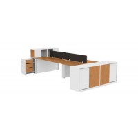 Top Quality Clover Modern Modular Office Workstation Furniture (XDK1006)
