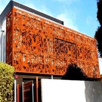 ACEBOND Manufacture Building Material Aluminum Wall Cladding with Rusted Surface
