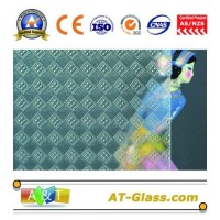 3-8mm Clear Silesia Patterned Glass/Pattern Glass