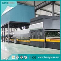 Landglass Forced Convection Low-E Flat Building and Single Curvature Bent Car 4mm Glass Tempering an