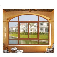 Australia Standard Residential/Commercial Double Tempered Glass Aluminum Sliding Window with Mosquit