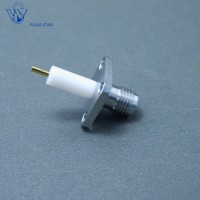 Female 12.7mm Panel SMA Connector with Extended 10mm Insulator and 4mm Pin
