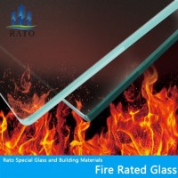 Fire Resistant Glass Price 30min 60min 90min Fireproof Glass Heat Rated Unbreakable Tempered Toughen