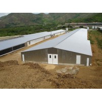 Prefabricated Steel Farm Poultry House Shed