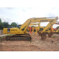 Used Famous Brand Komatsu Crawler Excavator PC220-7 with 1 Year Warranty Free Spare Parts  Track Dig