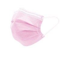 Pink Disposal Non Woven Mask / Adult 3ply Mask / Protective 3layer Mask / Dust Mask