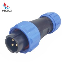 Holi 13 mm 3pin Waterproof Circular Connectors