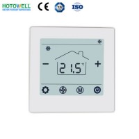 Touch Screen Bacnet Digital Fan Coil Unit AC Thermostat for Central Air Conditioner